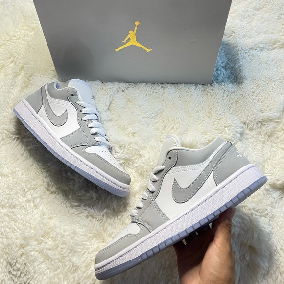 Nike Shoes Nike Air Jordan Low White Wolf Grey Poshmark